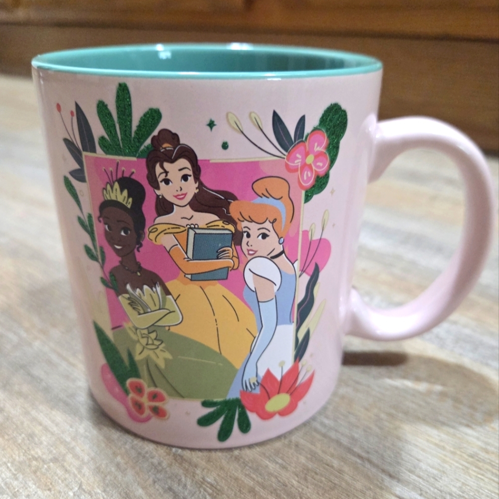 Disney Princess Floral Pink Mug